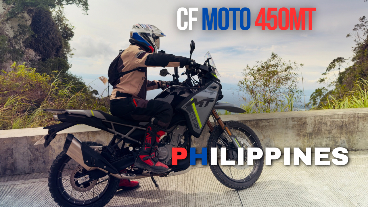 Cf Moto 450Mt motorcycle for rent in Cebu, Philippines
